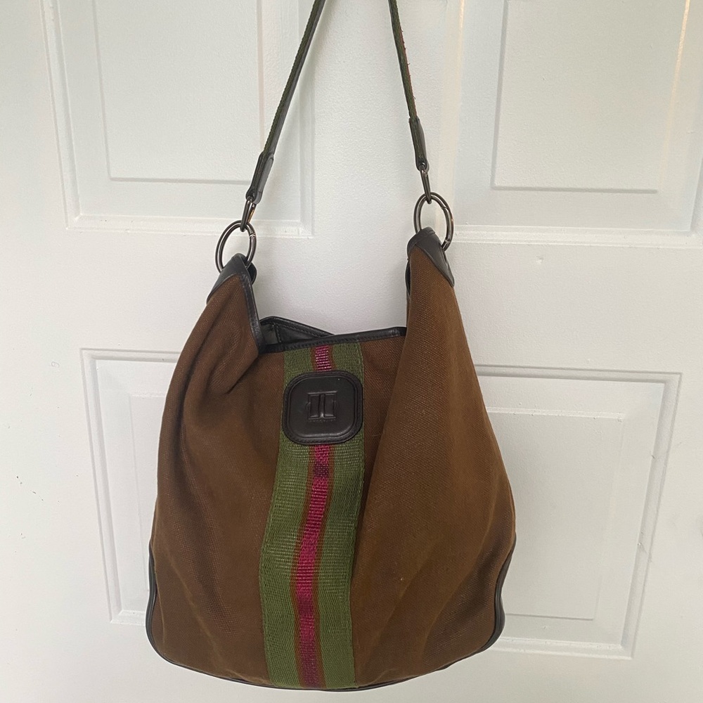 Authentic Longchamp Canvas Tote